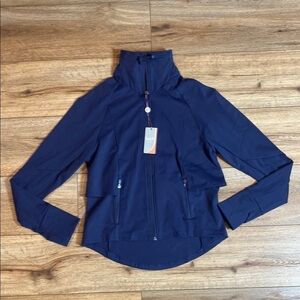 Huit 8 Paris BIEN-ETRE MODERN CUT zip-up athletic JACKET